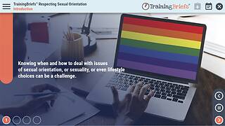 TrainingBriefs® <mark>Respect</mark>ing Sexual Orientation