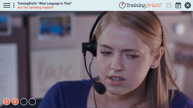 TrainingBriefs® What Language Is That?