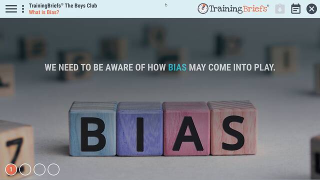 TrainingBriefs® The Boys Club