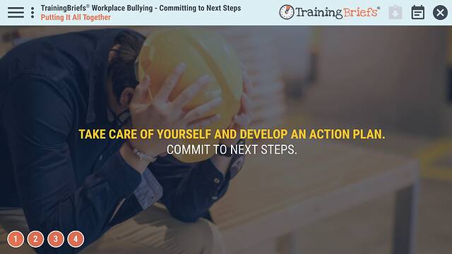 TrainingBriefs® Workplace Bullying – Committing to Next Steps