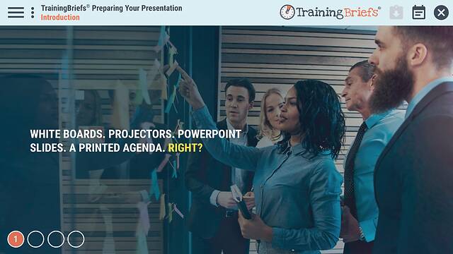 TrainingBriefs® Preparing Your Presentation