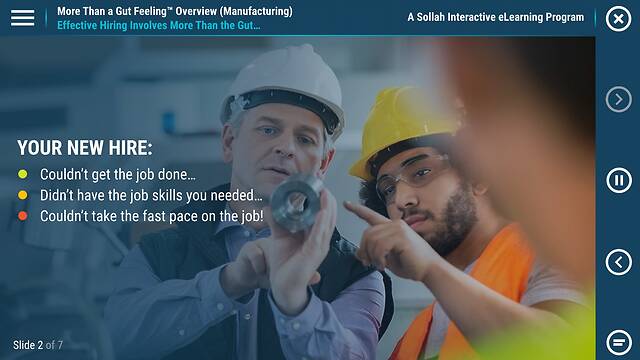 More Than a Gut Feeling™ Overview (Manufacturing)