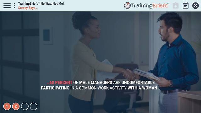 TrainingBriefs® No Way, Not Me!