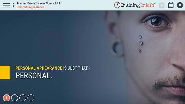 TrainingBriefs® Never Gonna Fit In!