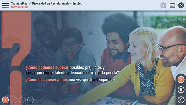 TrainingBriefs® Diversity in Recruiting & Hiring (Spanish)