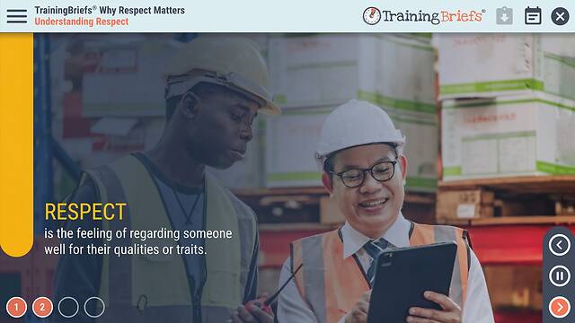 TrainingBriefs® Why Respect Matters