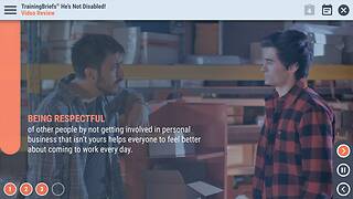 TrainingBriefs® He’s Not Disabled!
