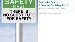 Contractor <mark>Safety</mark> - A Contract for <mark>Safety</mark>™ Part 1