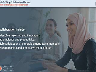 TrainingBriefs® Why <mark>Collaboration</mark> Matters