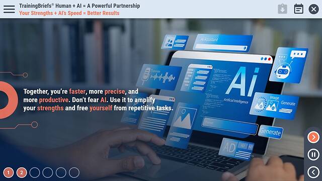TrainingBriefs® Human Plus AI Equals a Powerful Partnership