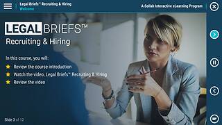Legal Briefs™ Recruiting & Hiring: A Manager's Guide to Staying Out of Court