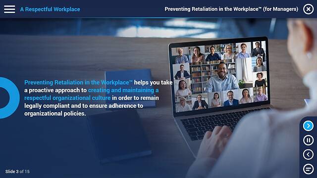 Preventing Retaliation in the Workplace™ (for Managers)