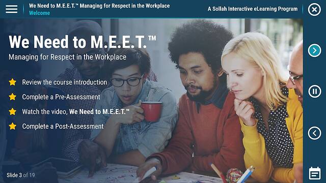 We Need to M.E.E.T.™ Managing for Respect in the Workplace