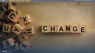 Got Performance?® Dealing With <mark>Change</mark>