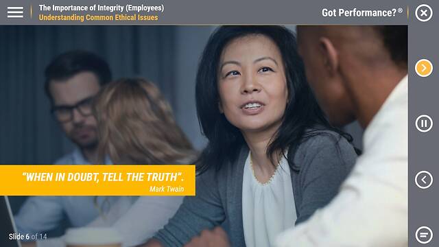 Got Performance?® The Importance of Integrity (Employees)