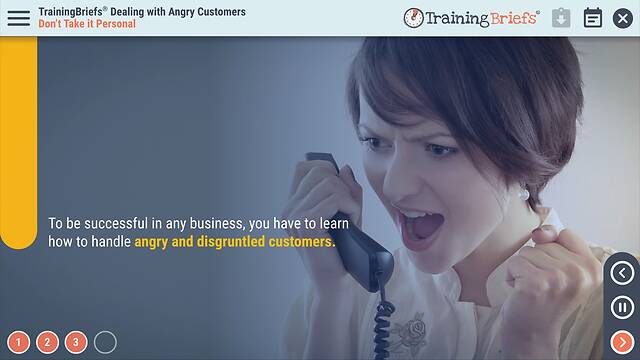 TrainingBriefs® Dealing with Angry Customers