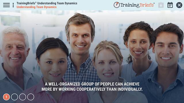 TrainingBriefs® Understanding Team Dynamics