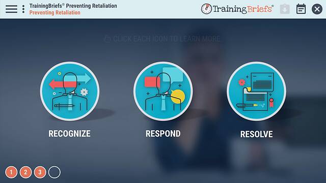 TrainingBriefs® Preventing Retaliation