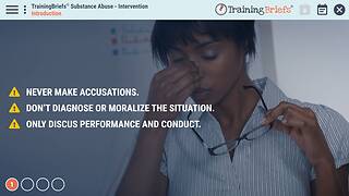 TrainingBriefs® <mark>Substance Abuse</mark> - Intervention